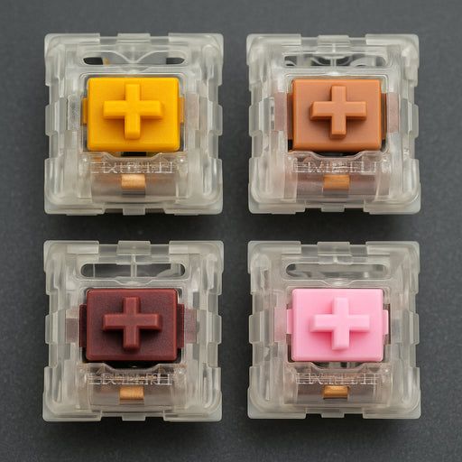 Kailh Speed Switches: Golden vs Bronze vs Coppery vs Silver