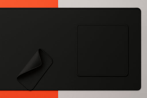 XXL 900x400mm Mousepad with and without stitched edges