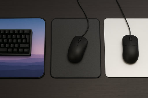 Wat is het Verschil Tussen Stoffen, Glazen en Hard Plastic Muismatten?