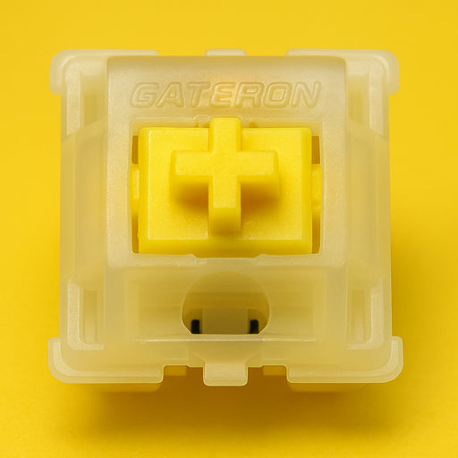 Gateron Milky Yellow Pro V2 – Ultieme Lineaire Switch