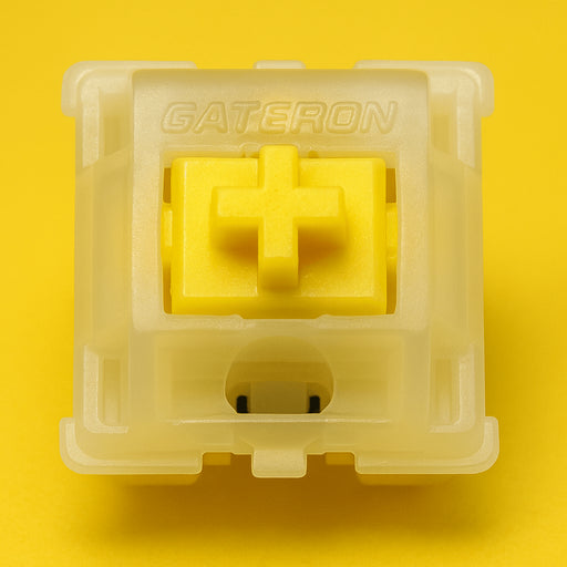 Gateron Milky Yellow Pro V2 – Ultieme Lineaire Switch