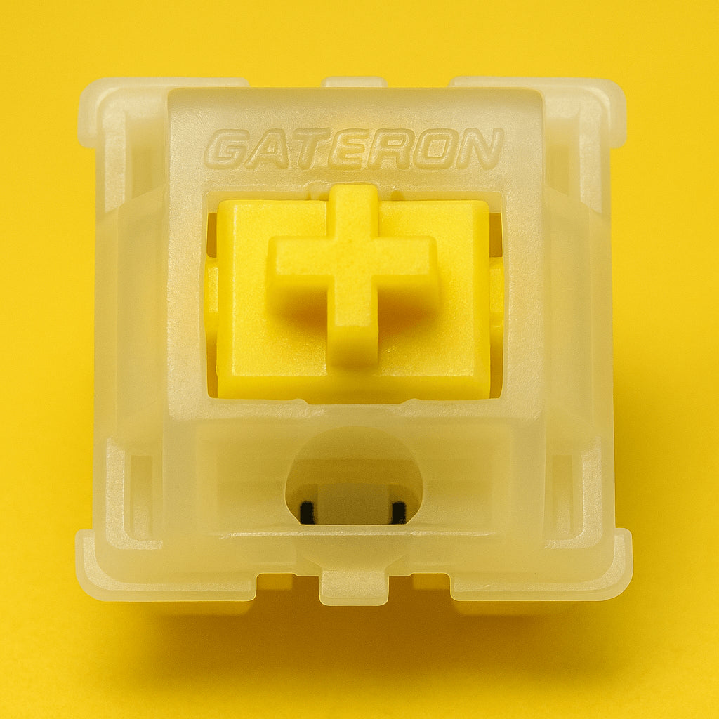 Gateron Milky Yellow Pro V2 – Ultieme Lineaire Switch