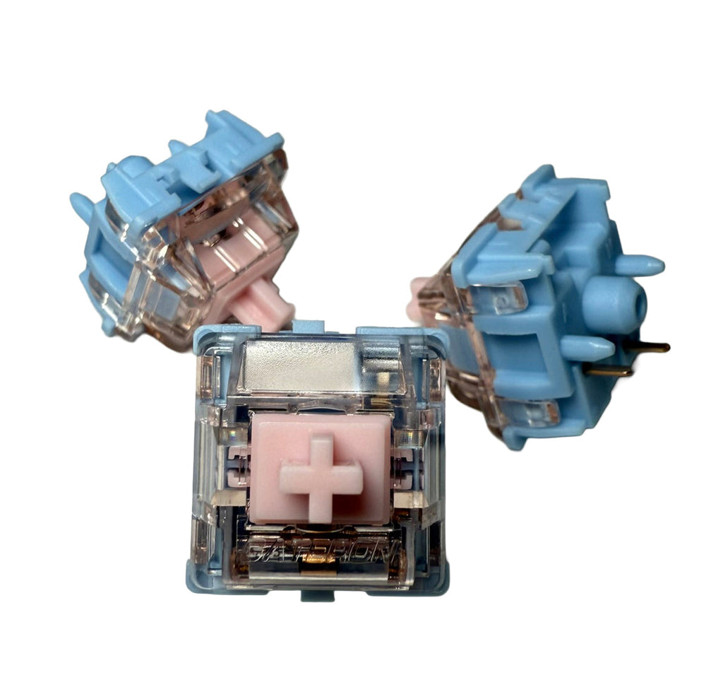 Gateron Melodic Switches – 60 g Clicky – Tactiele Klik met Karakter