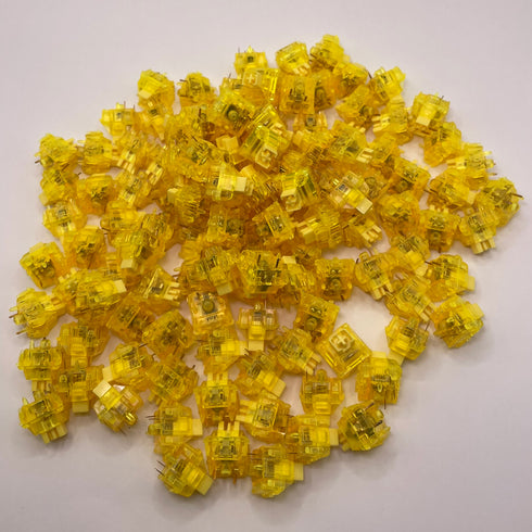 Gateron Ink V2 Yellow Switches - Linear - 30 pieces