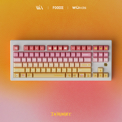 Wukds Snacks Tastenkappen-Set | PBT | ANSI | 172 Tasten