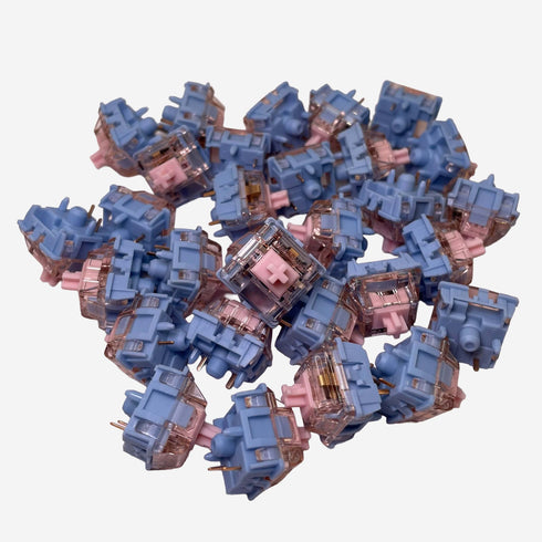 Gateron Melodic clicky switches pile for mechanical keyboards