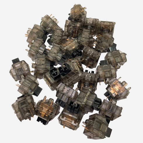 Gateron Ink V2 Black Switches - Linear - 30 pieces