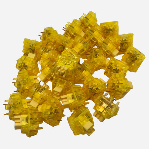 Gateron Ink V2 Yellow Switches - Linear - 30 pieces