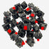 Cherry MX2A Red linear switches pile for mechanical keyboards