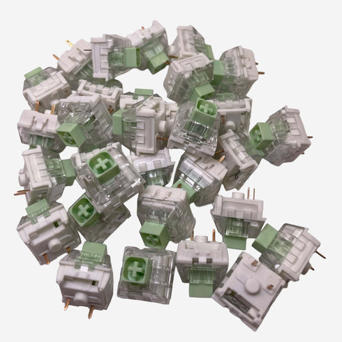 Kailh BOX Jade clicky switches pile for mechanical keyboards