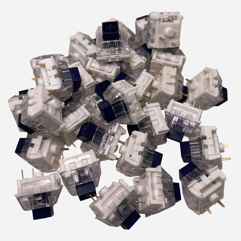 Kailh BOX Navy clicky switches pile for mechanical keyboards