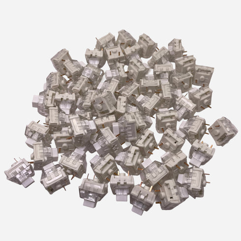 Switches Kailh BOX V2 White – Clicky – 30 pièces