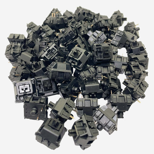 Cherry MX2A Black mechanical keyboard switches bulk view