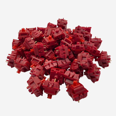 Gateron Type R mechanical keyboard switches bulk view