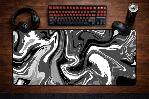 Grey Bevel Mousepad XXL - 900 x 400 x 3 mm - Antislip