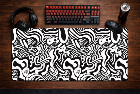 MonoMaze Muismat XXL - Gaming - 900 x 400 x 3 mm - Antislip