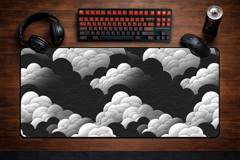 Cloud Static Mousepad XXL - Gaming - 900 x 400 x 3 mm - Antislip
