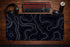 Black Topography Mousepad XXL - 900 x 400 x 3 mm - Antislip