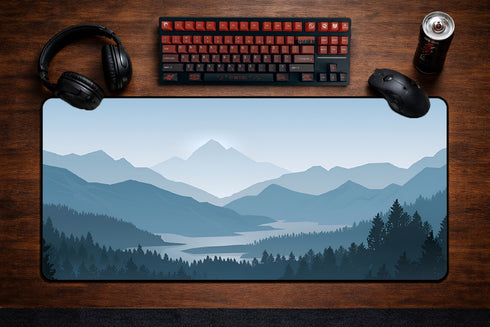 Mistvale Mousepad XXL - 900 x 400 x 3 mm - Antislip