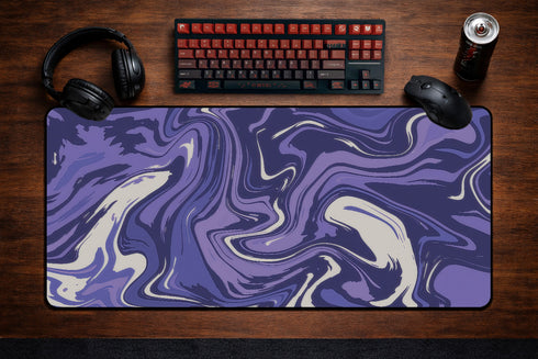 Purple Bevel Mousepad XXL - 900 x 400 x 3 mm - Antislip
