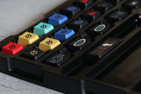 Wukds Interstellar Tastenkappen-Set | PBT | ANSI | 172 Tasten