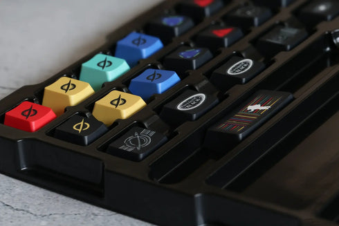 Set de Keycaps Wukds Interstellar | PBT | ANSI | 172 Teclas
