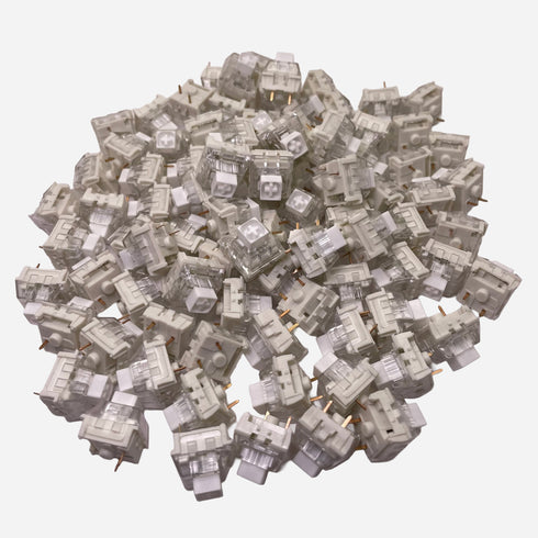 Switches Kailh BOX V2 White – Clicky – 30 pièces