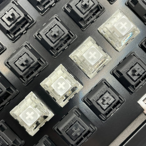 Switches Kailh BOX V2 White – Clicky – 30 pièces
