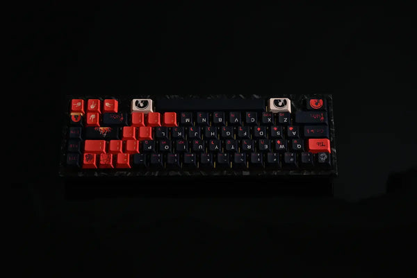Set de Keycaps Wukds Dead Silence | PBT | ANSI | 168 Teclas