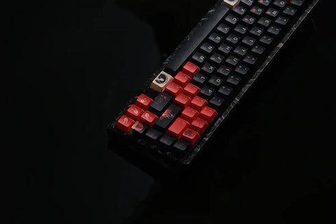 Set de Keycaps Wukds Dead Silence | PBT | ANSI | 168 Teclas