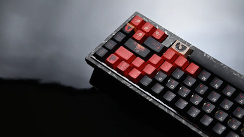 Wukds Dead Silence Tastenkappen-Set | PBT | ANSI | 168 Tasten