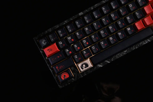 Set de Keycaps Wukds Dead Silence | PBT | ANSI | 168 Teclas