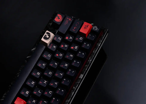 Set de Keycaps Wukds Dead Silence | PBT | ANSI | 168 Teclas