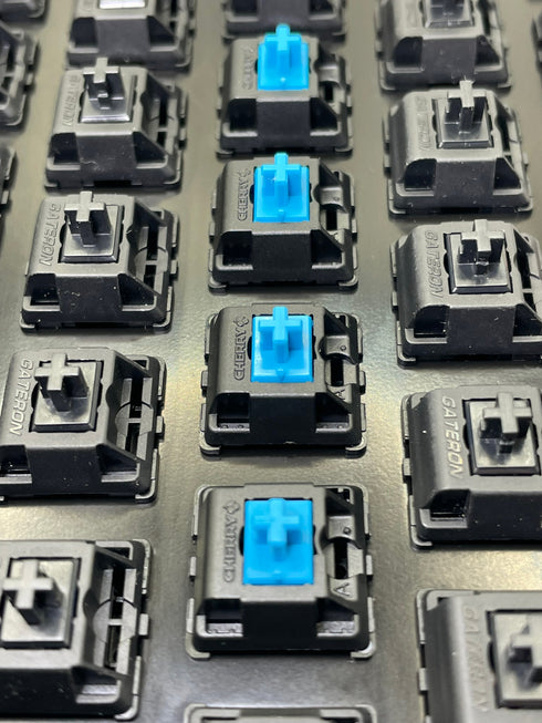 Switches Cherry MX2A Blue – Clicky – 30 pièces