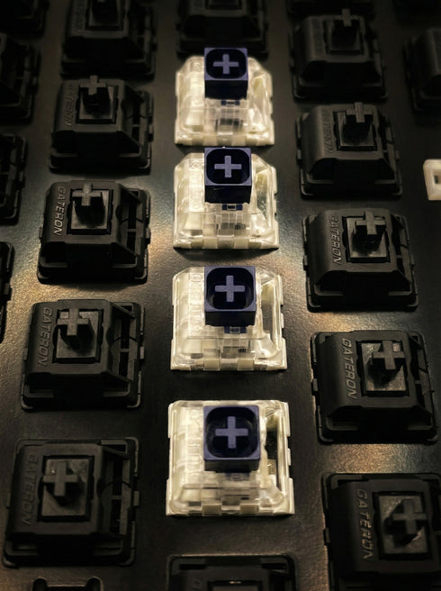 Switches Kailh BOX Navy – Clicky – 30 pièces