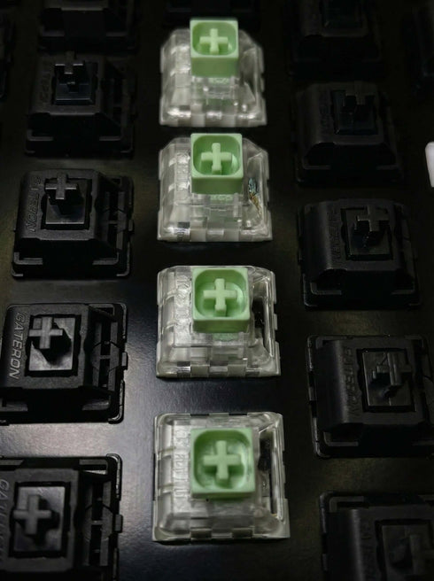 Custom keyboard build with Kailh BOX Jade clicky switches