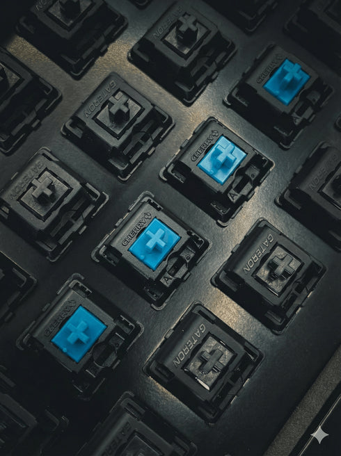 Cherry MX2A Blue Switches - Clicky - 30 stuks