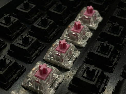 Kailh Speed Pink Switches - Clicky - 30 pieces