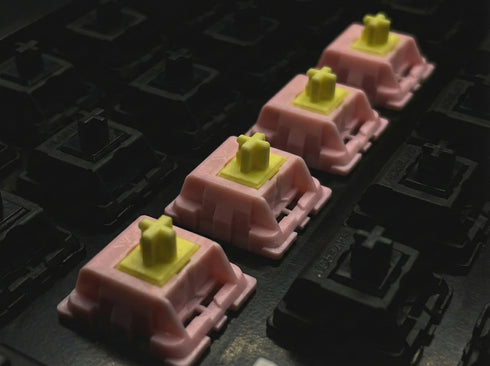 KTT Peach Switches - Linear - 30 Pieces