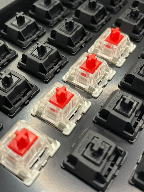 Gateron KS-9 Red Switches - Linear - 30 Stück