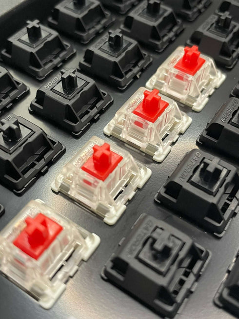 Gateron KS-9 Red Switches - Linear - 30 pcs