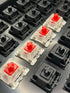 Gateron KS-9 Red Switches - Lineales - 30 piezas
