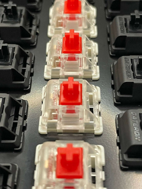 Gateron KS-9 Red Switches - Linear - 30 pcs