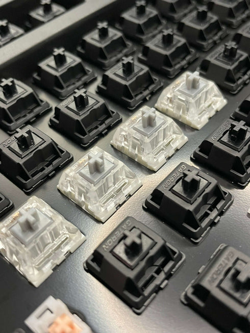 30 stuks Kailh Speed Silver switches – snelle lineaire switches voor gaming en typen
