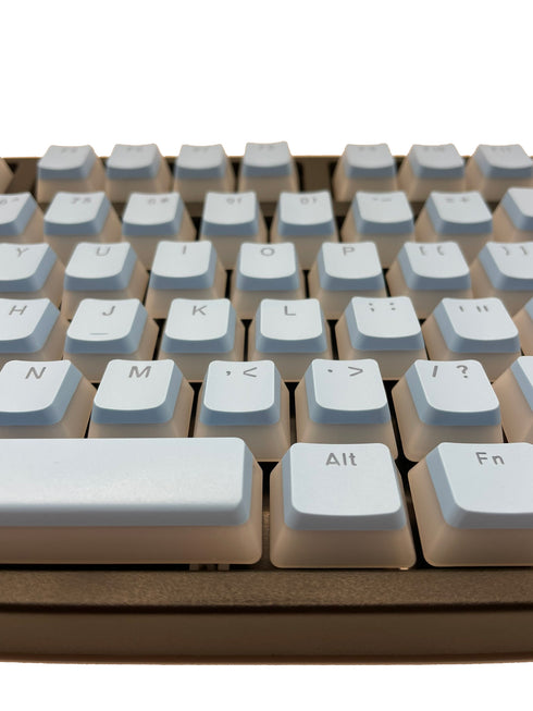 OEM-profiel keycaps in blauw met doorschijnende randen – compatibel met Cherry MX switches