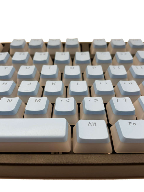 OEM-profiel keycaps in blauw met doorschijnende randen – compatibel met Cherry MX switches