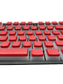 Rode PBT keycaps met lichtdoorlatende randen – compatibel met Cherry MX switches