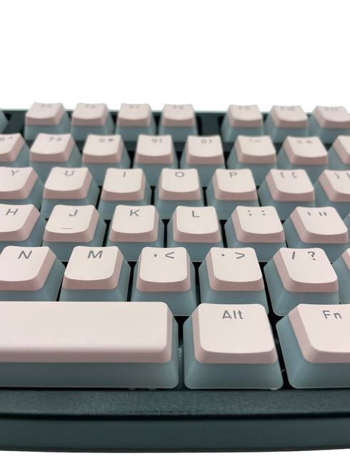 130-delige keycap set in roze met puddingstijl verlichting – ideaal voor RGB keyboards