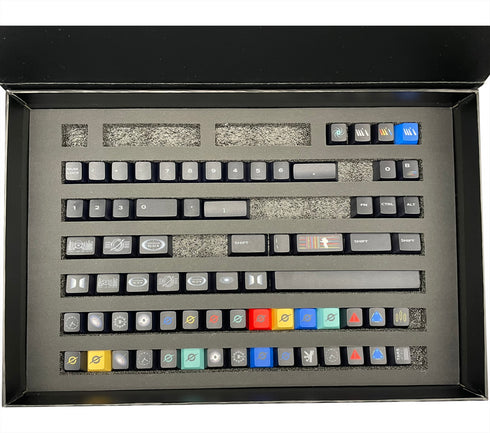 Wukds Interstellar Tastenkappen-Set | PBT | ANSI | 172 Tasten