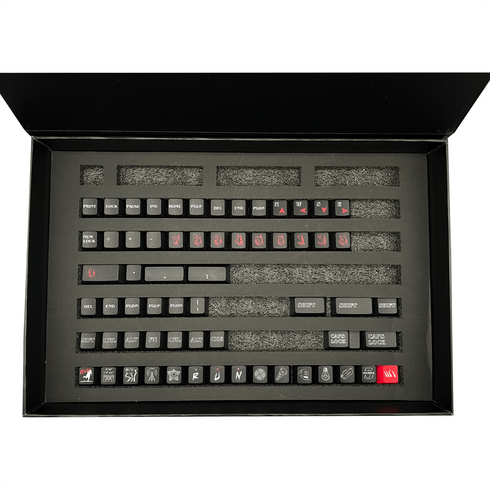 Wukds Stranger Things Hawkins Keycaps Set | PBT | ANSI | 172 Keys